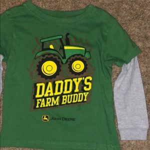 Toddler boy John Deere shirt